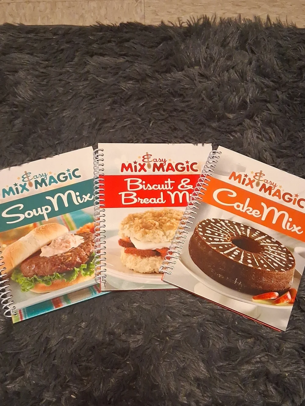 Cookbooks(3) Soup mix, Biscuit&bread, and Cake